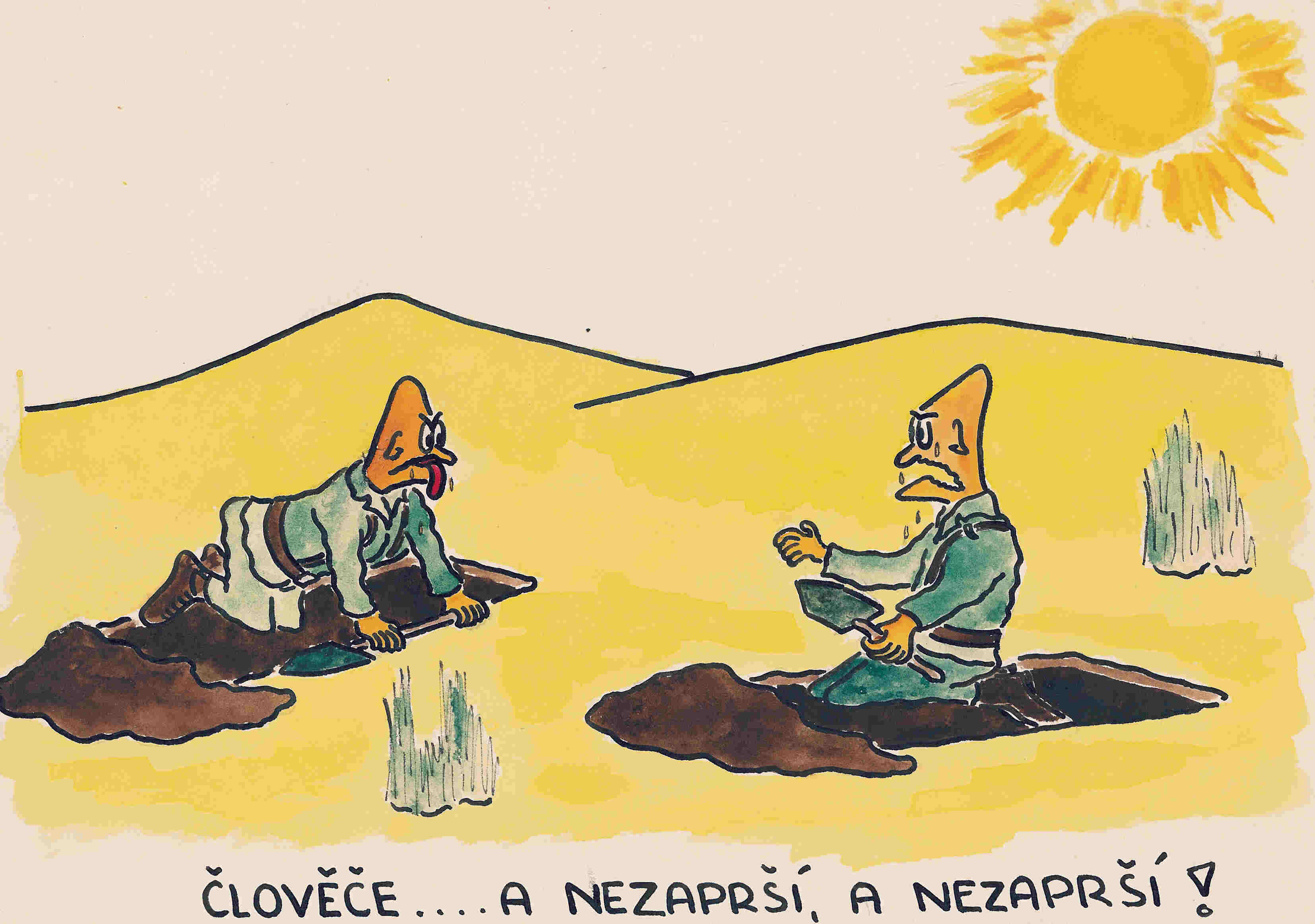 Kresba 6 - Z tvrdého výcviku na VF VŠDS.jpg